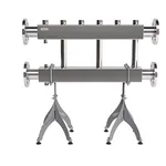 MKSS-400-3x32 (до 400 кВт, 2 магистр. подкл. Фл.Ду65, 3 контура G 1¼″ вверх или вниз)