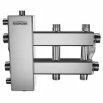 BMSS-100-3DU (до 100 кВт, подкл. котла G 1¼″, 1+1 контура G 1″, боковой контур G 1¼″, зеркально-матовая полировка)