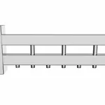 BMSS-150-4D (нерж., до 150 кВт, подкл. котла G 1½″, 3 контура G 1″, боковой контур G 1½″)