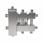 BMKSS-60-3DU (нерж., до 60 кВт, подкл. котла G 1″, 1+1+1 контура G ¾″)