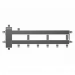 BMSS-40-4D (до 40 кВт, все контуры G ¾″, 4D-кронштейны K.UMS, подключение термодатчика)