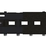 MK-60-3D.EPP (до 60 кВт, магистраль G 1″, 2+1 контура G 1″, EPP-термоизоляция, 4D-кронштейны K.UMS, цвет ″черный муар с серебром″, подключение для температурного датчика)