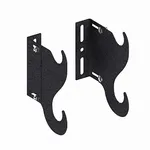 Универсальная монтажная система K.UMS.DN25-125 (межосевое 125 мм, вылет от стены 75-105 мм, цвет черный муар)