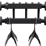 MK-400-3x32 (до 400 кВт, 2 магистр. подкл. Фл.Ду65, 3 контура G 1¼″ вверх или вниз)