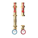 NG-32 (1¼″, прямая, краны GIDRUSS с термометрами)