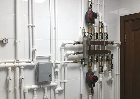 Монтаж котельной в частном доме г.Нижнекамск