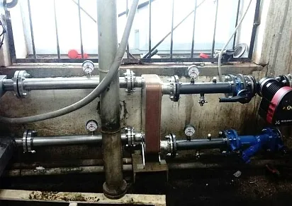 Реконструкция котельной с теплообменником для отопления Vaillant Реконструкция котельной с теплообменником для отопления Vaillant