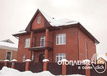 Отопление дома в Москве (S=300 м²)