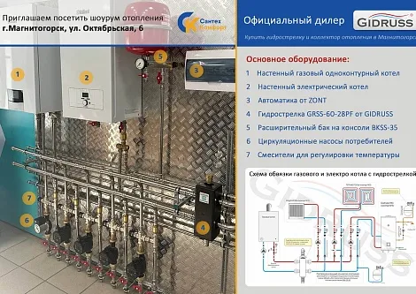 Шоурум отопления в Магнитогорске Шоурум отопления в Магнитогорске