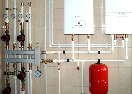 Котельная в Омске на базе 2-х котлов Vaillant