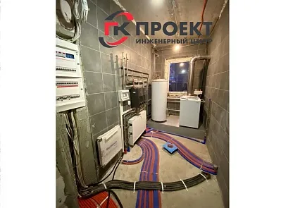 Монтаж отопления в частном доме на базе котла Protherm