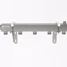 Коллектор для воды 1 1/4″ на 5 выходов 1″ нержавеющий DMSS-32-25x5