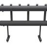 MK-1000-3x50 (до 1 мВт, 2 магистр. подкл. Фл.Ду100, 3 контура G 2″ вверх или вниз)
