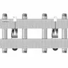 MK-60-5DU (до 60 кВт, магистраль G 1″, 5 контуров G 1″ звездочкой, кронштейны K.UF, цвет ″серебро на белом″)