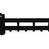 BM-100-4D (до 100 кВт, подкл. котла G 1¼″, 3 контура G 1″,  боковой контур G 1¼″, цвет ″черный муар металлик″)