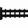 BM-100-7DU (до 100 кВт, подкл. котла G 1¼″, 3+3 контура G 1″, боковой контур G 1¼″, цвет ″черный муар металлик″)