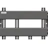 Нержавеющий коллектор для отопления на 2 потребителя dn25 (вход dn40) - MKSS-150-2x25