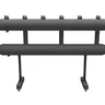 MK-600-3x50 (до 600 кВт, 2 магистр. подкл. Фл.Ду80, 3 контура G 2″ вверх или вниз)