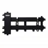 BM-100-3D (до 100 кВт, подкл. котла G 1¼″, 2+1 контура G 1″, цвет ″черный муар металлик″)