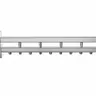 BMSS-100-6D (до 100 кВт, подкл. котла G 1¼″, 5 контуров G 1″, боковой контур G 1¼″, матовая полировка)