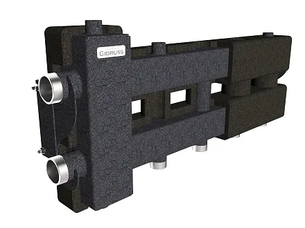 Коллектор с гидрострелкой на 2+1 контура BM-80-3D.EPP