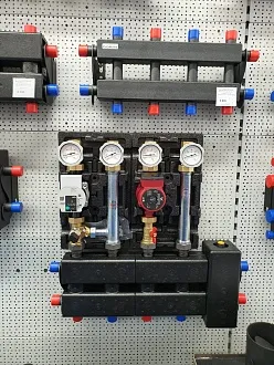 Коллектор с гидрострелкой на 2 контура купить в Южно-Сахалинске на Ленина, 76А