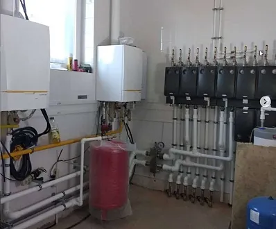 Отопление дома в Санкт-Петербурге S=700 м² с котлами De Dietrich MCA-45: Котельная - сердце системы!