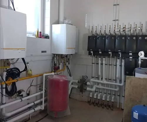 Отопление дома в Санкт-Петербурге S=700 м² с котлами De Dietrich MCA-45: Котельная - сердце системы! Отопление дома в Санкт-Петербурге S=700 м² с котлами De Dietrich MCA-45: Котельная - сердце системы!