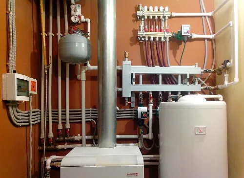 BM-60-4D на объекте Котельная в коттедже Московской области на базе котла Protherm