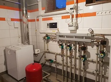 Отопление коттеджа в г. Уфа