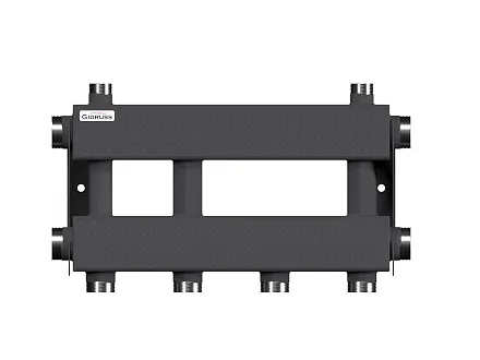 Коллектор для отопления на 2 потребителя dn32 (вход dn40) - MK-150-2x32 Коллектор для отопления на 2 потребителя dn32 (вход dn40) - MK-150-2x32
