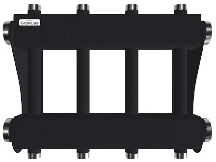 Коллектор для котельной на 4 - 5 контуров G 1" - MK-250-6DU