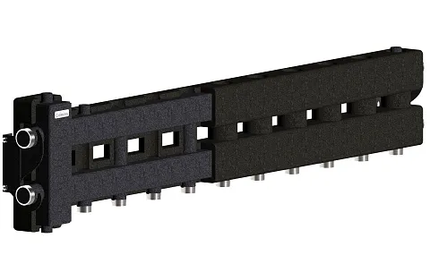 Гидрострелка с коллектором на 6 контуров BM-80-6D.EPP