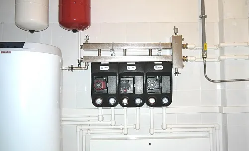 BMSS-100-4D на объекте Монтаж системы отопления из нержавеющей стали в Московской области