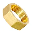Гайка накидная FIT.UN-40 (Rp 1 ½″, латунь ЛС59, восьмигранная, EPDM-прокладка)