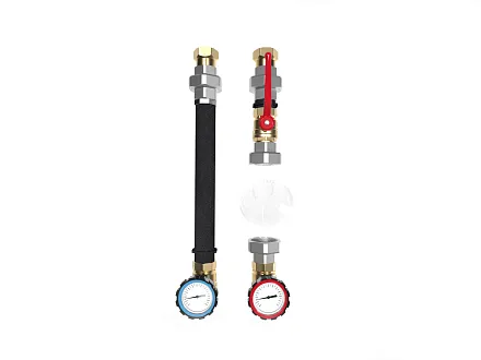 Насосная группа 1 1/4 (dn32) прямая без смесителя NG-32 Насосная группа 1 1/4 (dn32) прямая без смесителя NG-32