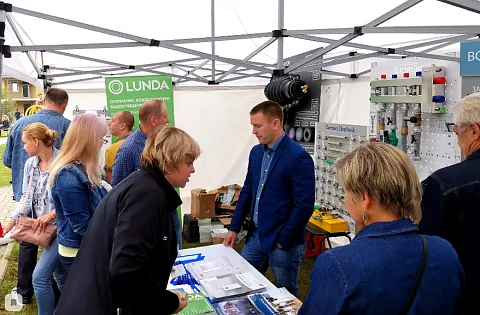 Компания LUNDA приняла участие в дне рождения посёлка «Ромашково»