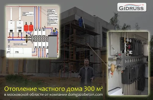 Отопление частного дома в московской области