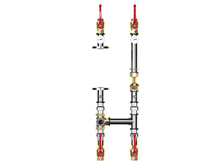 Насосная группа смесительная DN50 нержавеющая