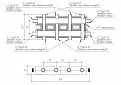 Коллектор отопления на 5 контуров размеры