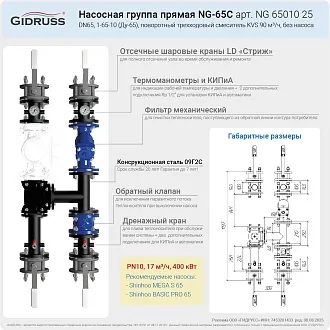 Презентация смесительной насосной группы DN65 - NG-65C с трехходовым смесителем. Запрещено к публикации на сторонних ресурсах!
