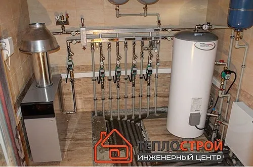 BM-100-5D на объекте Монтаж отопления в Грозном