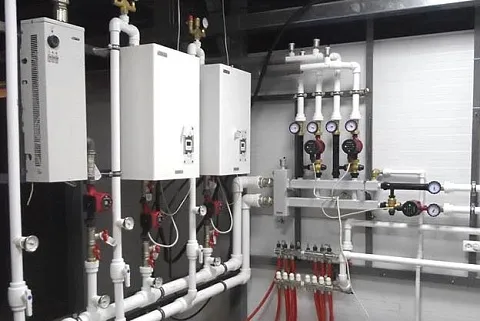 Система отопления ангара в г. Мончегорск Мурманской области