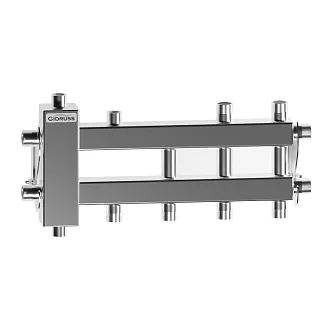 Гидрострелка на 4 контура для настенного котла BMSS-40-4DU на 3/4 дюйма