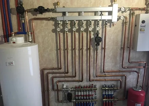 BM-60-4D на объекте Монтаж котельной в частном доме в Соликамске