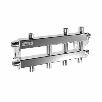 Коллектор настенного котла для двухэтажного дома из нержавейки MKSS-40-4DU