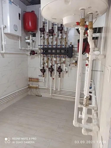 BM-100-7DU на объекте Монтаж отопления частного дома в г. Алматы BM-100-7DU на объекте Монтаж отопления частного дома в г. Алматы