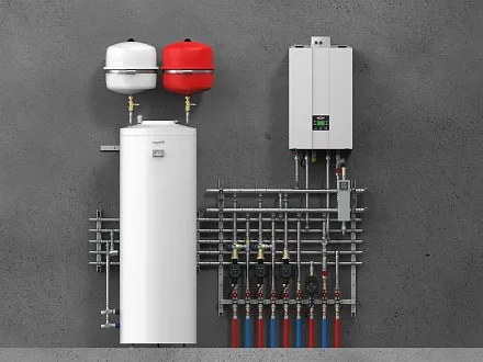 Проектирование котельной в частном доме с газовым котлом