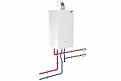 Пример сборки схемы обвязки настенного газового котла Protherm
