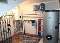 Отопление коттеджа в Грозном с котельной под лестницей Отопление коттеджа в Грозном с котельной под лестницей